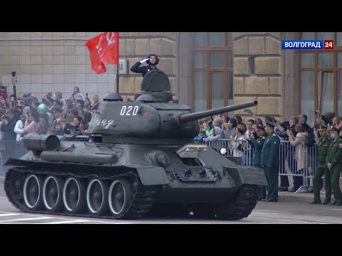 Парад Победы 9 мая 2021 г. в Волгограде