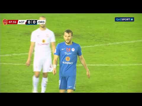 Ақтөбе – Ордабасы - 2:1. Қазақстан чемпионаты. 22-тур