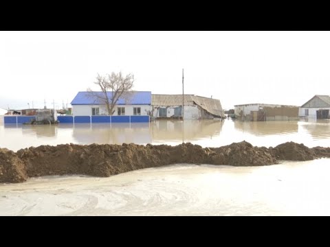 В Костанайской области снизился уровень воды