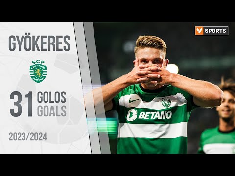 GYÖKERES | Sporting | Golos (2023/2024)