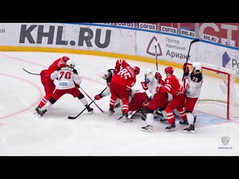 Spartak vs. Vityaz | 11.10.2022 | Highlights KHL / Спартак - Витязь | 11.10.2022 | Обзор матча КХЛ