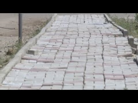 Новые тротуары разрушаются в Аркалыке