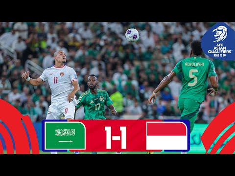 Saudi Arabia - Indonesia | Highlights | #AsianQualifiers - Road To 26