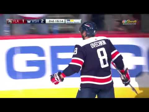 27.11.2021 Александр Овечкин оформил хет-трик в матче с Флоридой, Ovechkin hat trick