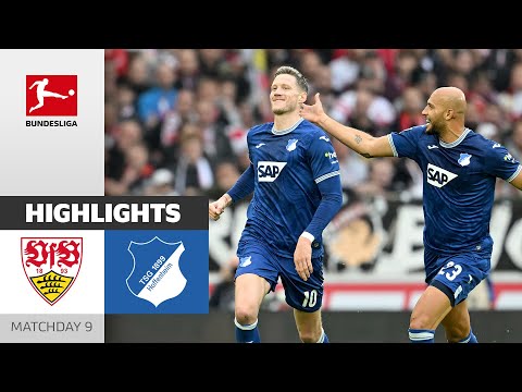 VfB Stuttgart - TSG Hoffenheim 2-3 | Highlights | Matchday 9 – Bundesliga 2023/24