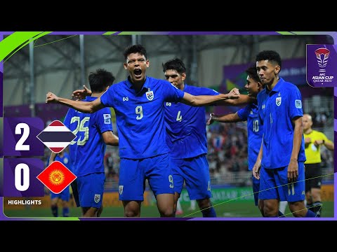 #AsianCup2023 | Group F : Thailand 2 - 0 Kyrgyz Republic