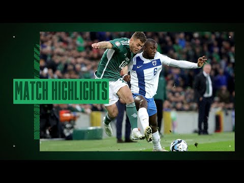 Highlights | Northern Ireland 0-1 Finland | Euro 2024 qualifier