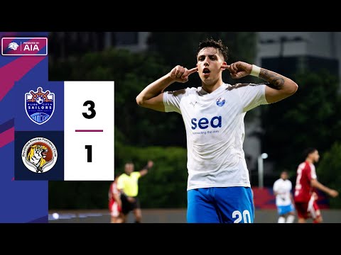 FIRST Sailors goal for Sergio Perez! | 2024/25 SPL: Lion City Sailors vs Balestier Khalsa