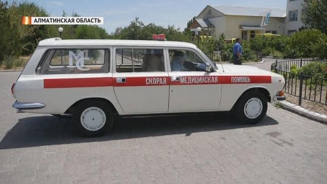 Ретро-автомобиль появился у медиков Aлматинской области