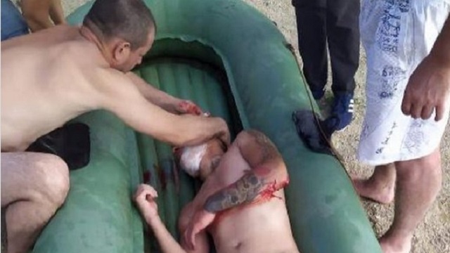 Безумный прыжок нетрезвого мужчины в карьер попал на видео в Карагандинской области