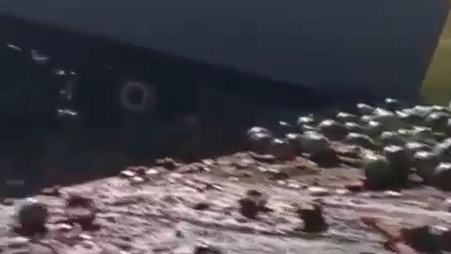 Видео: Фура с арбузами попала в ДТП на трассе Рудный — Качар