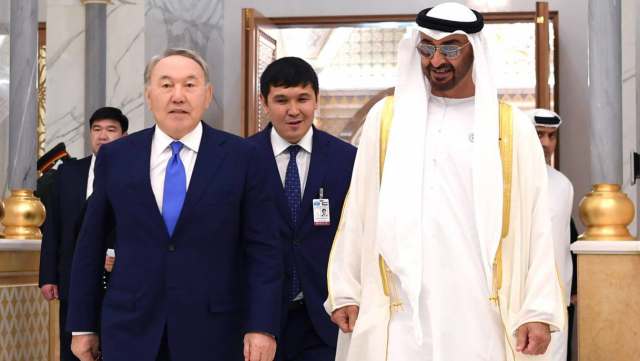 Елбасы поговорил с шейхом Мухаммедом бен Заидом Аль Нахаяном