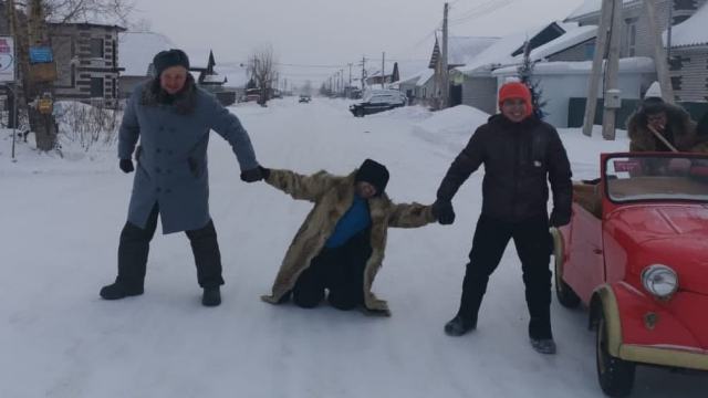 Видео: «Кавказскую пленницу» спародировали перед Новым годом в России