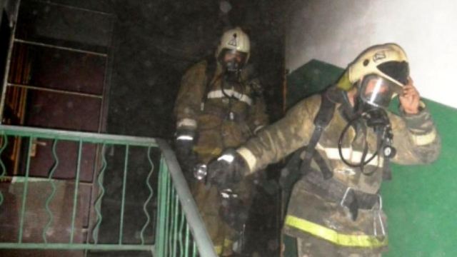 При пожаре в Алматы найдено тело 44-летнего мужчины