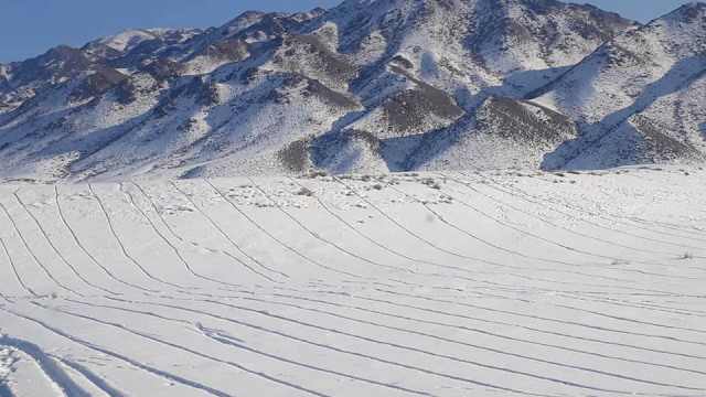 «Мы в легком трепете!» Таинственные следы обнаружил на снегу иеромонах из Казахстана