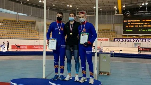 Конькобежец из Рудного выиграл турнир в Подмосковье