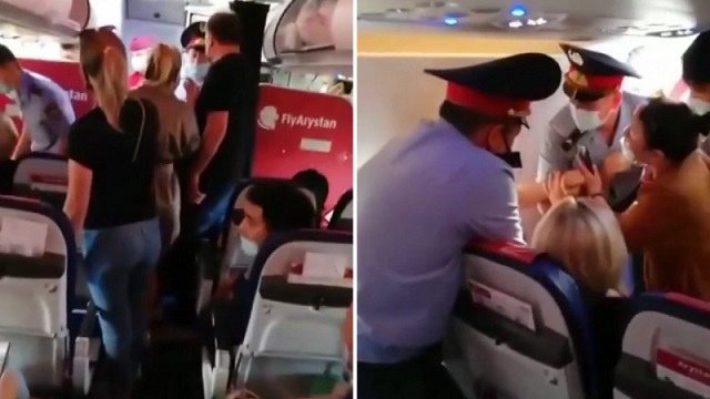 Скандал в самолете FlyArystan: Пассажир рассказал свою версию