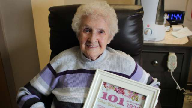 101-летняя дама раскрыла секрет своего долголетия