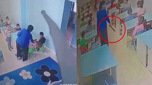 Избиение малышей в детсаду Алматы попало на видео