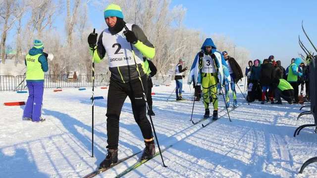 Первый турнир состоялся на новой лыжной базе в Костанае