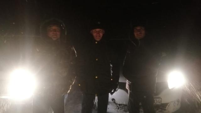 В снежном плену оказались два жителя Костанайской области