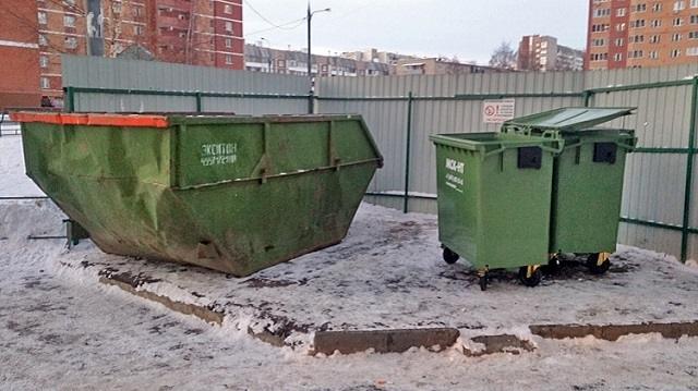В Костанае установлены контейнеры для крупногабаритного мусора