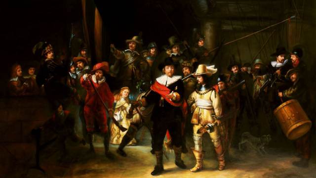 Что скрывает известная картина Рембрандта «Ночной дозор»