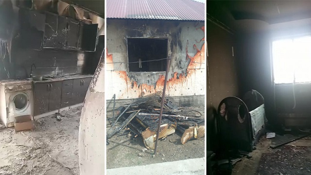 У многодетной семьи из Казахстана сгорел дом. Требуется помощь