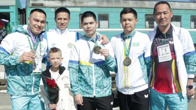 Костанайские теннисисты завоевали бронзу на Сурдлимпийских играх