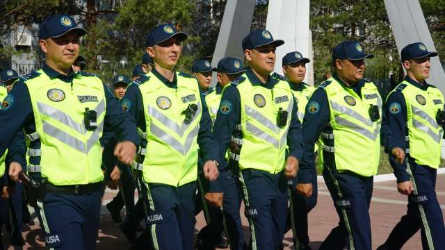 В новую форму облачились стражи порядка Костанайской области
