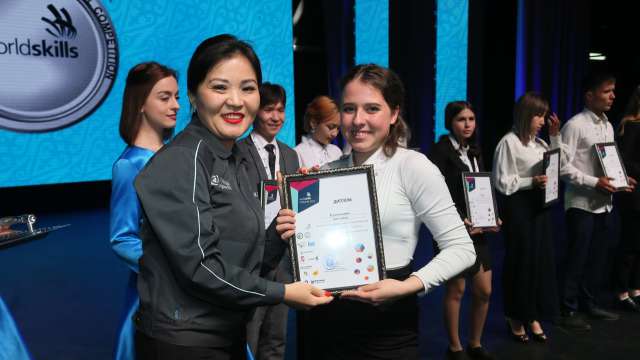 В Костанае наградили победителей регионального конкурса WorldSkills