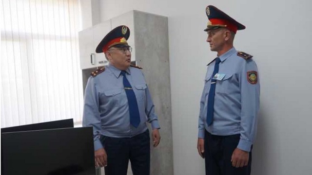 Новый участковый пункт полиции открылся в Сарыкольcком районе