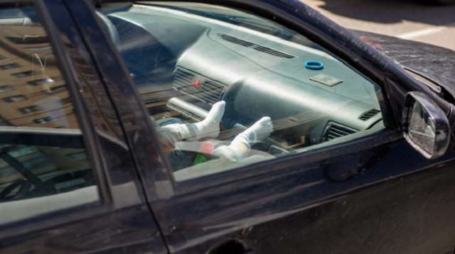 Житель Челябинска угнал машину со спящим ребёнком внутри
