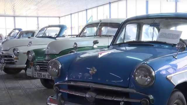 Видео: Музей ретроавтомобилей хотят расширить в Казахстане