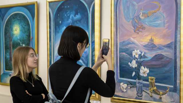 Выставка костанайских художников проходит в Астане