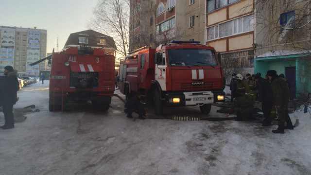 Пожарных вызвала бабушка: подробности ЧП в Лисаковске