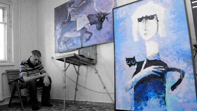 Каталог картин Руслана Цечоева увидел свет в Костанае