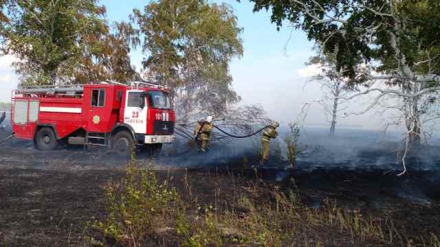 Угроза урожаю: лес загорелся в Костанайской области
