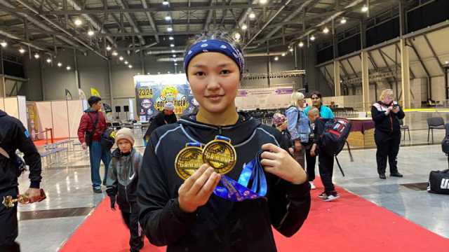 Костанайка Айым Агитаева стала чемпионкой мира по ММА