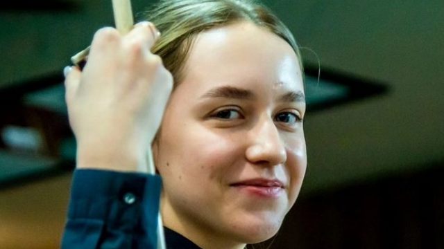 Рудничанка Дарья Коваль едет на чемпионат мира по бильярду