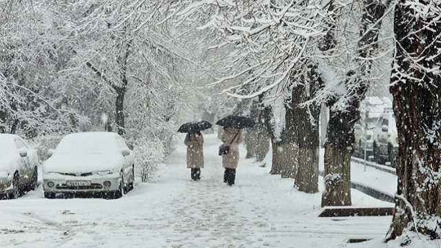 Снегопад обрушился на Алматы: что происходит в городе