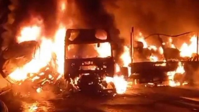Адское пламя: смертельное ДТП произошло под Челябинском