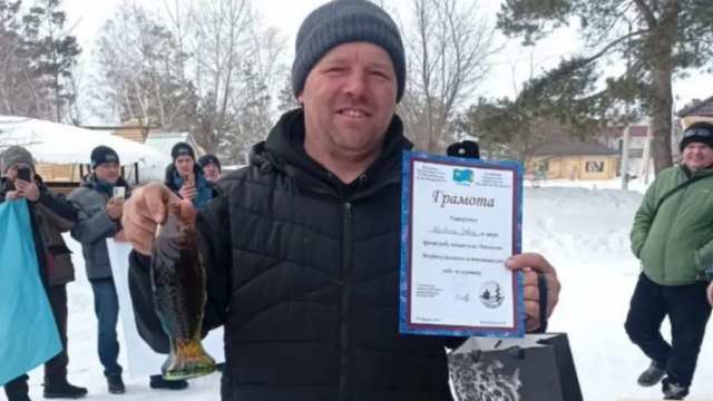 Костанайский рыбак отличился на чемпионате Казахстана