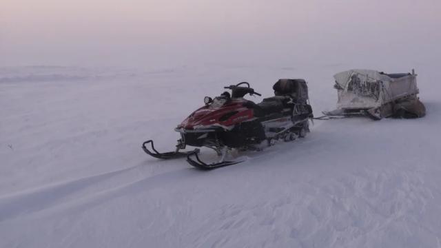 Двое детей замёрзли насмерть во время поездки на снегоходе