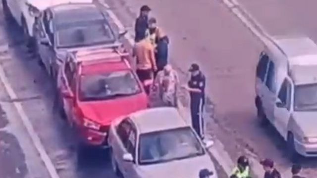 ДТП с участием пяти автомобилей произошло в Костанае