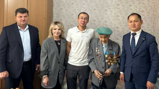 100 лет исполнилось костанайскому ветерану войны