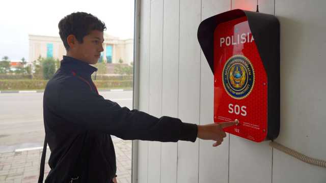 В Костанае появились новые тревожные кнопки SOS