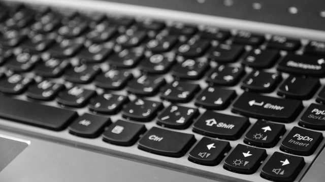 Детектив изображал работу из дома при помощи клавиатуры