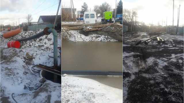 Костанайцы возмущены ситуацией с прокладкой коллектора