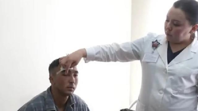 Военный лишился глаза во время показательных выступлений